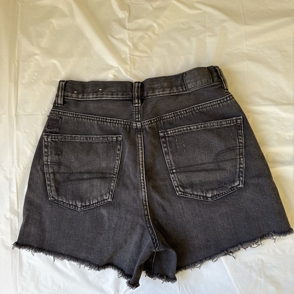 American Eagle Outfitters Black Denim Shorts - Picture 2 of 3